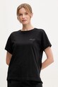 Napapijri tricou din bumbac S-Eclair imprimeu negru NP0A4IFZ9411