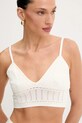 BOSS Orange top beżowy 50535497