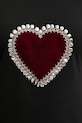 Μπλουζάκι Never Fully Dressed Heart Baby NFDTO1647 μαύρο