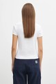 Îmbrăcăminte Coperni tricou din bumbac Crystal Logo COPJS07CRF5017 alb