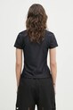 Odzież Coperni t-shirt Crystal Logo COPJS07CRF3023 czarny