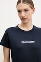Helly Hansen tricou din bumbac CORE bleumarin 54591