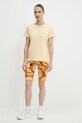 Βαμβακερό μπλουζάκι Helly Hansen CORE GRAPHIC 54592 μπεζ SS25