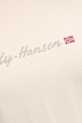 Памучна тениска Helly Hansen CORE GRAPHIC 54592 бежов