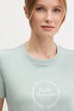 Helly Hansen t-shirt bawełniany CORE GRAPHIC zielony 54592