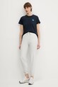 Βαμβακερό μπλουζάκι Helly Hansen MASSIF GRAPHIC 54595 σκούρο μπλε SS25