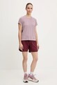 Helly Hansen t-shirt sportowy SHINE SOLEN 49577 różowy SS25