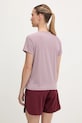 Odzież Helly Hansen t-shirt sportowy SHINE SOLEN 49577 różowy