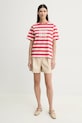 Stand Studio t-shirt in cotone Hallie 62205.8500 rosso SS25
