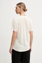 BOSS tricou din amestec de in 50537543 bej SS25
