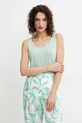 BOSS top uni verde 50537597