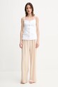 Guess bluza din in ISABEAU W5GH0L.WH5L2 alb SS25