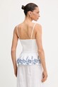 Îmbrăcăminte Guess top W5GH1A.WH580 alb
