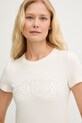 Guess t-shirt beżowy W5GI04.J1314