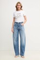 Guess t-shirt bawełniany W5GI05.I3Z14 biały SS25