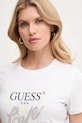 Pamučna majica Guess bijela W5GI05.I3Z14