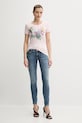 Тениска Guess W5GI07.J1314 розов SS25