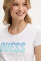 Одежда Футболка Guess DEGRADE W5GI14.J1314 белый