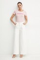 Guess t-shirt DEGRADE W5GI14.J1314 różowy SS25