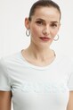 Μπλουζάκι Guess τιρκουάζ W5GI17.J1314