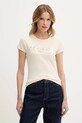 Тениска Guess щампа бежов W5GI47.KA0Q1