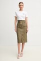 Хлопковая футболка Guess W5GI53.K9RM1 белый SS25