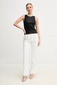 Guess top bawełniany ALEXIA W5GP06.KCS10 czarny SS25