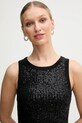 Guess top bawełniany ALEXIA czarny W5GP06.KCS10