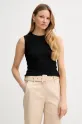 Guess top CLAIRE slim nero W5GP17.KCSA2