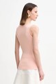 Odzież Guess top W5GP29.KA0H1 pomarańczowy