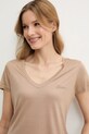 Îmbrăcăminte Guess tricou W5GP31.KCSX2 bej