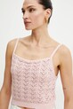 Guess top RUTH różowy W5GR42.Z3C71