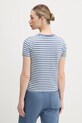 Odzież Superdry t-shirt bawełniany W1011640A.1IN niebieski