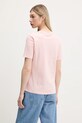 Odzież Superdry t-shirt bawełniany W1011644A.2LY różowy