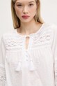Superdry bluzka bawełniana biały W6012022A.71D