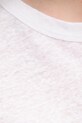 Ленена тениска Calvin Klein K20K208248 бял