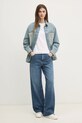 Бавовняна футболка Calvin Klein K20K208294 білий SS25