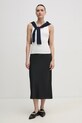 Tommy Hilfiger top WW0WW44572 beżowy SS25
