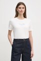 Tommy Hilfiger tricou din bumbac print alb WW0WW45428