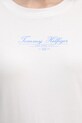 Tommy Hilfiger tricou din bumbac WW0WW45428 alb