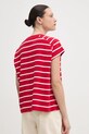 Odzież Tommy Hilfiger t-shirt bawełniany WW0WW44544 czerwony