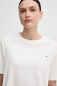 Хлопковая футболка Tommy Hilfiger белый WW0WW46158