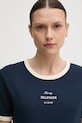 Tommy Hilfiger t-shirt bawełniany granatowy WW0WW44586