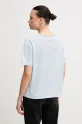 Tommy Hilfiger t-shirt bawełniany WW0WW43901 niebieski SS25