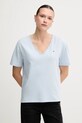 Дрехи Памучна тениска Tommy Hilfiger WW0WW43901 син