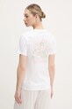 Îmbrăcăminte Converse tricou din bumbac 10027379.A01 alb