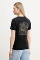 Odzież Converse t-shirt bawełniany 10027379.A02 czarny