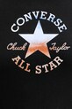 Converse tricou din bumbac 10027385.A02 negru