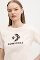 Bavlněné tričko Converse růžová 10027386.A02