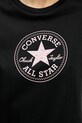 Converse tricou din bumbac negru 10028412.A01